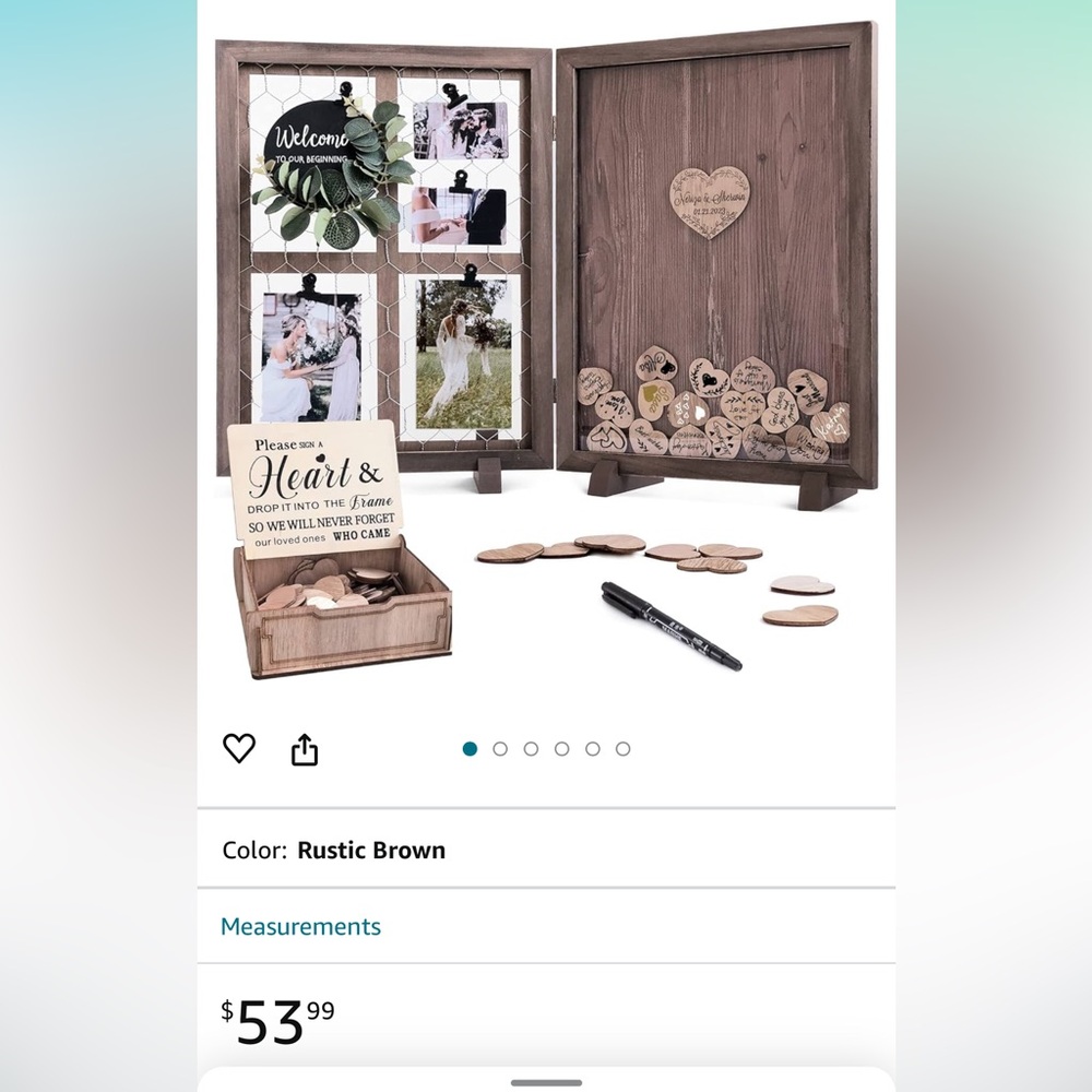 Wedding guestbook